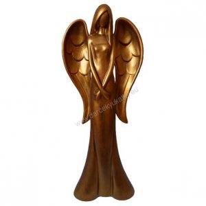 Керамичен меден ангел 55 cm