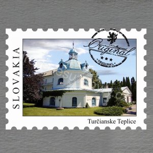 Магнитен печат - Turcianske Teplice - Синя баня