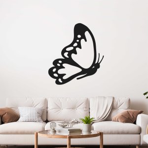 Дървена картина за стена - Пеперуда