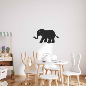 Дървена картина за стена - Слон