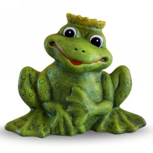 Градинска фигура, седяща жаба