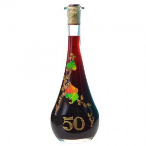 Червено вино Goccia - За 50-ия рожден ден 0,5L