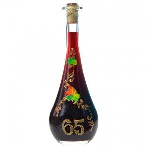 Червено вино Goccia - За 65-ия рожден ден 0,5L