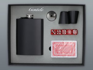 Комплект POKER 240 ml с перфоратор и карти