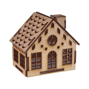 Дървена къщичка 11,5 cm
