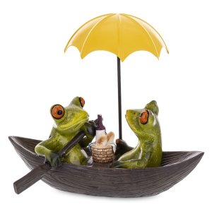 Ceramic frog - По двойки на лодка