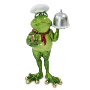 Ceramic frog - Chef