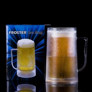 Чаша за бира с лед - 500ml