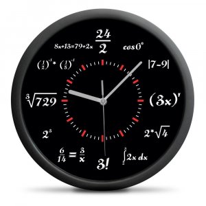 Стенен математически часовник
