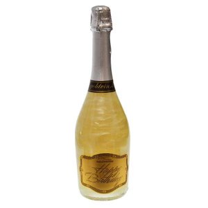 Перлено шампанско GHOST silver - Честит рожден ден