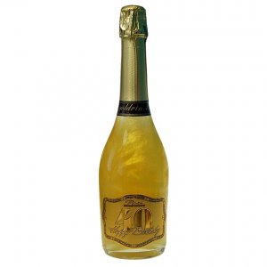 Перлено шампанско GHOST gold - Честит рожден ден 40