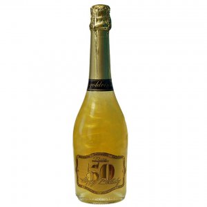 Перлено шампанско GHOST gold - Честит рожден ден 50