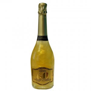 Перлено шампанско GHOST gold - Честит рожден ден 60