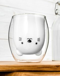 Чаша с двойна стена - Cat