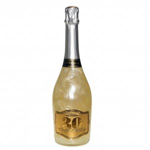 Перлено шампанско GHOST silver - Честит рожден ден 30