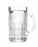 Ледена чаша за бира CHILLER - 400ml класически + отварачка