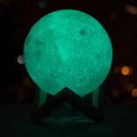 3D лунна лампа 16 цвята