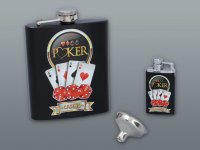 Комплект POKER кламер 210 ml със запалка