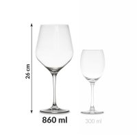 Подаръчен комплект чаши за вино и уиски Froster Diamond