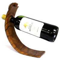 Дървена стойка за вино - Костенурка