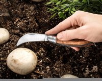 Градински нож и нож за гъби със сърповидна форма