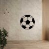 Дървена картина за стена - Футболна топка