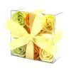 Комплект от 9 сапунени цвята - пролетни рози