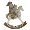 Коледна украса - Свети Никола с момче на кон