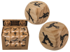 Дървено кубче Кама Сутра 6 x 6 cm