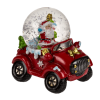 Снежна топка - Свети Никола в колата